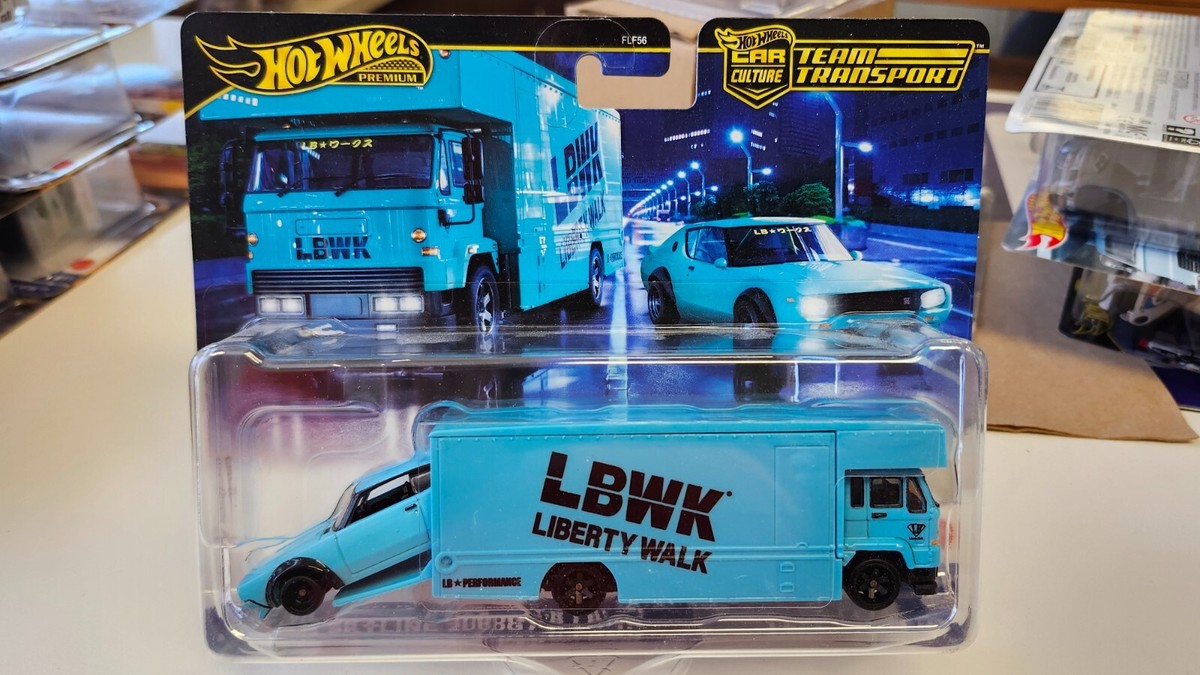 Hot Wheels チームトランスポート S13 LBWK Hot Wheels Team Transport Liberty Walk Set Lbwk | eBay