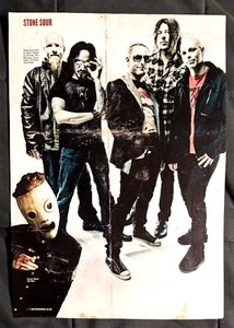 STONE SOUR / COREY TAYLOR / MAGAZINE FULL PAGE MAGAZINE PINUP POSTER CLIPPING - Picture 1 of 2
