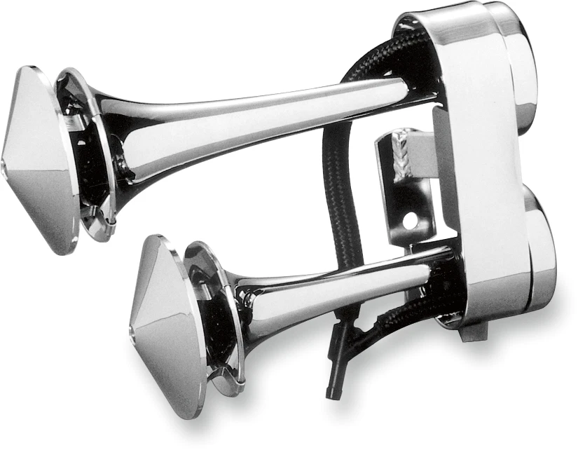 RIVCO AHMULTI AIR HORN MULTI APPLICATION CHROME HONDA VTX 1800 R 2003 - Immagine 1 di 1