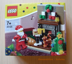 LEGO® (40125) Besuch des Weihnachtsmann  inkl.0,-€Versand NEU&OVP - Bild 1 von 2