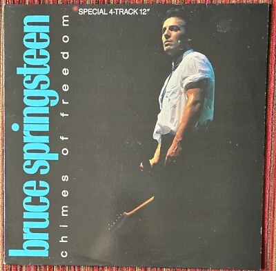 BRUCE SPRINGSTEEN CHIME SOF FREEDOM + 3 LIVE 12 INCH SPAIN PROMO SINGLE - Image 1 of 4