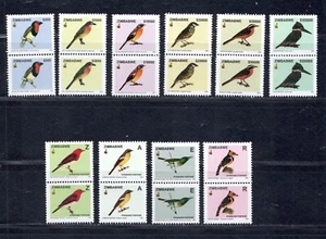 Simbabwe 2005 Vögel komplett postfrisch 10er Set T172 - Bild 1 von 4