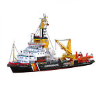 1:250 Scale Germany Mellum Coast Guard Pollution Monitoring Ship Paper Model