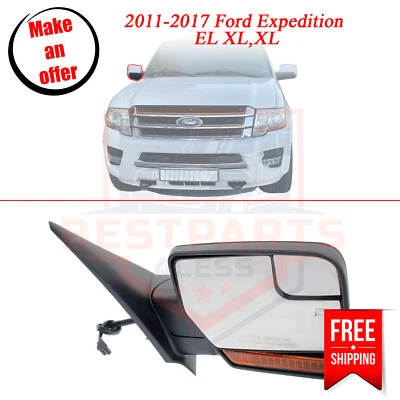 Espejo retrovisor eléctrico lado derecho Kool Vue FD06ER-S para Ford Expedition EL XL 2011-2017,XL Foto 1 de 4