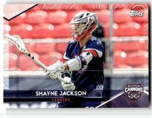 2022 Topps Premier Lacrosse League Shayne Jackson #199 - Picture 1 of 2