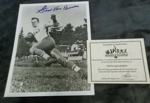 STEVE VAN BUREN Philadelphia Eagles HOF Autogramm 8 x 10 Foto COA  - Bild 1 von 3