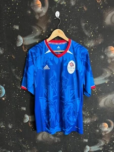 GREAT BRITAIN 2012 HOME FOOTBALL SHIRT SOCCER JERSEY ADIDAS OLYMPIC GAMES SIZE M - Picture 1 of 10