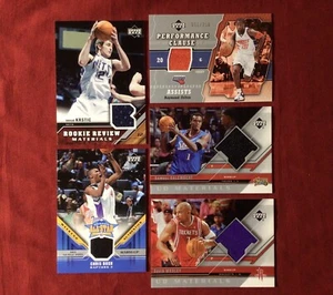 2005-06 Upper Deck (11) Card Lot Chris Bosh ALL-STAR GAME USED + Felton Jordan - Picture 1 of 5