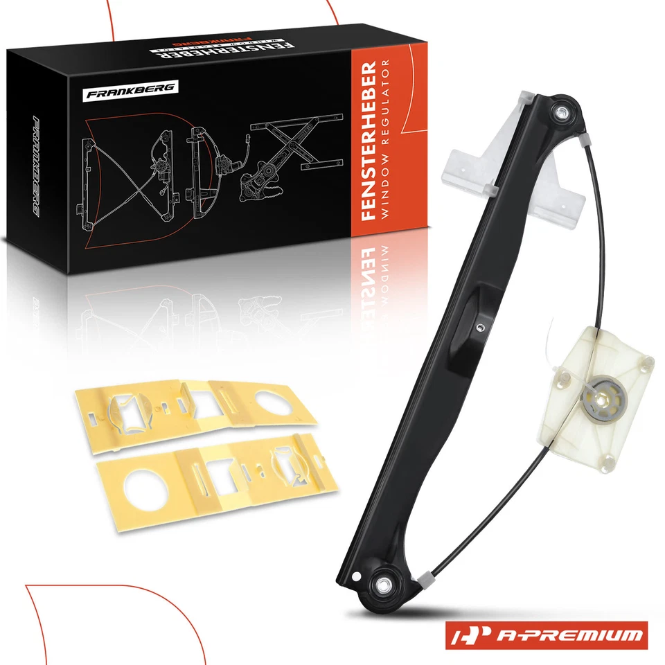 Regulador de janela lateral traseiro direito do passageiro para Audi A3 Quattro A3 2006-2013 - Imagem 1 de 4