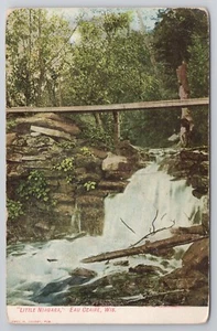 1907 Postcard Little Niagara Eau Claire Wisconsin WI - Picture 1 of 2