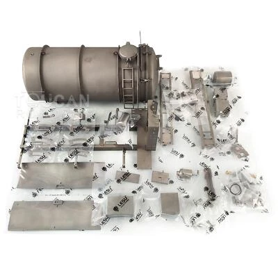 Metal Vacuum Tank For DIY LESU 1/14 4x4 Transport Car RC Tractor Truck Tamiye - Image 1 of 4