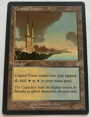 Coastal Tower *Uncommon* Magic MtG x1 Invasion LP - Image 1 of 3