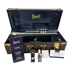 Bach Stradivarius LT180S37 Lightweight Pro Silver Plated Trumpet New In Box - Picture 1 of 22