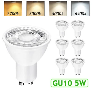 Dimmable Led Bulbs GU10 Spot Light Warm Cool Daylight White Lamps Downlights - Picture 1 of 10