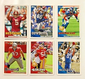 2010 Topps Football Cards You Pick #'s 350-440 -- Complete Your Set