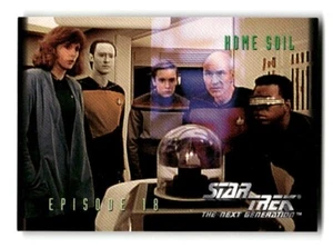 1994 Skybox STNG Trading Card #63 Episode 18 Home Soil - Picture 1 of 4