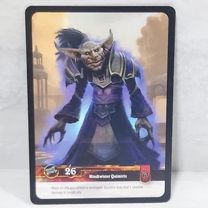 World Of Warcraft War Of The Elements Mindwister Quimtrix 15/220 Uncommon Card - Picture 1 of 2
