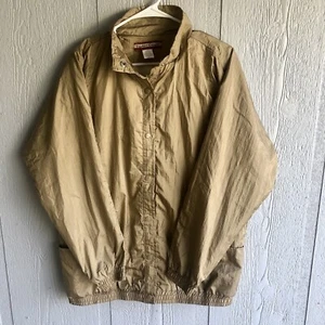 Chaqueta cortavientos vintage años 80 de Tudor Court Haband dorada. Talla Grande L - Imagen 1 de 3