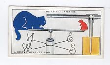 Wills Cigarette Card Household Hints 1936 #47 Making a weather vane