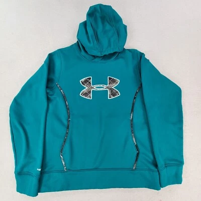 Suéter Under Armour para mujer mediano verde azulado UA Storm entrenamiento al aire libre damas Foto 1 de 4