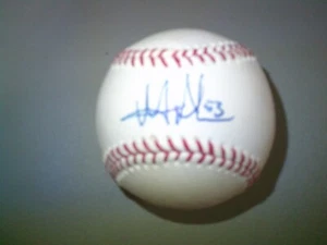 ST LOUIS CARDINALS MATT ADAMS #53 AUTOGRAPHED COA W473877 - Imagen 1 de 5