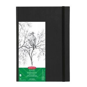 Derwent Academy Craft/Art A4 120pg Visual Art Diary Hardcover Portrait 140Gsm - Picture 1 of 1