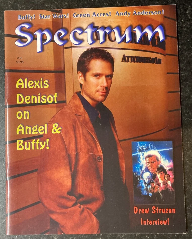 SPECTRUM Tv Film MAGAZINE #35 Sept 2004 includes 12 page Drew Struzen Interview - Image 1 of 4