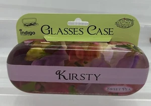 New Women’s Lilac Glasses Case & Personalised Name ‘Kirsty’ (Cannot Customise) - Picture 1 of 6