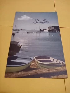 June 15, 1953 Stouffer's Restaurant Dinner Menu Unknown Location - Picture 1 of 24