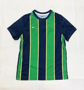 Nike Dri-FIT SS Digital Soccer Jersey Men's L Navy Green DR2728 Jersey Top Shirt - Picture 1 of 2