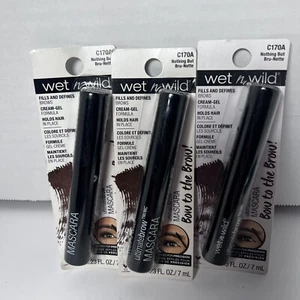 Wet and wild ultimate brow mascara nothing but bru–Nette C170A Lot of 3 Creamgel - Picture 1 of 8