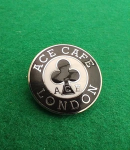 Vintage Ace Cafe Pin Anstecker, 59 Club BSA Norton, Triumph, Kolben gebrochen Ton Up MCN - Bild 1 von 17