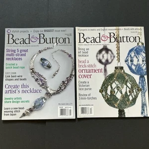 bead and button magazine December 1999 And February 2003 Issues - Imagen 1 de 13