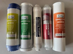 iSpring Reverse Osmosis RO Replacement Water Filter Pack -1 Year Supply X 9 Pcs - Picture 1 of 2
