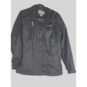 Columbia Omni-Tech Women's Medium w/ M&M Breast Cancer Raincoat Women's M - Picture 1 of 20