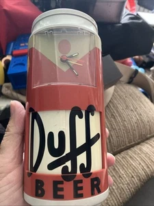 THE SIMPSONS DUFF BEER CAN ALARM CLOCK - RARE - Picture 1 of 4
