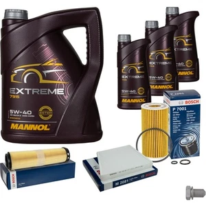 BOSCH Inspección set MANOL 8 L Extreme 5W-40 para Mercedes-Benz Clase E - Imagen 1 de 12