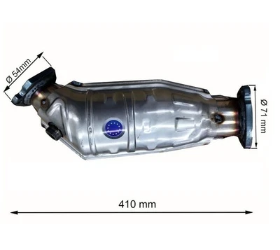CATALIZZATORE RACING KAT PER AUDI A4 AVANT A6 VW PASSATT 2.0 1.6 1.8T BM90954H - Immagine 1 di 4