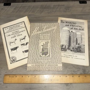 Hefte des US-Landwirtschaftsministeriums, Hausgerbung, Silageherstellung & Milchprodukte - Bild 1 von 20