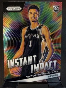 2023-24 Panini Prizm #3 Victor Wembanyama Instant Impact - Bild 1 von 2