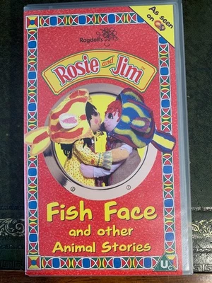Rosie and Jim Fish Face VHS tape Rare/collectors Item/children's nostalgia/retro - Image 1 of 4