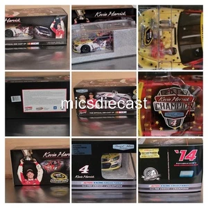 XRARE 2014 Kevin Harvick #4 Budweiser Champion 1:24 Action Diecast SHR 1297 NIB - Picture 1 of 12