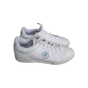 Sneaker vintage Reebok NPC Insignia da donna taglia 8 M in pelle 6-24084 Cory Y2K - Foto 1 di 9