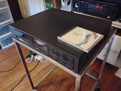 Reproductor de CD con bandeja flotante de disco único Onkyo DX-120 1986 retro años 80 Japón vintage  Foto 1 de 4