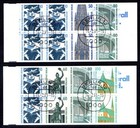 BERLIN 1989 MH14-15 gestempelt TADELLOS mit HEFTCHENBLATT 22-23 (08248