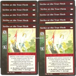 Strike at the True Flesh x10 LottoN VTES Jyhad - Foto 1 di 1