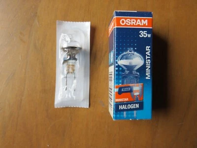 GARANTIERT ECHTE OSRAM MINISTAR AXIAL - REFLECTOR 35W 50035 WFL GY6,35 2000h 12V - Bild 1 von 4