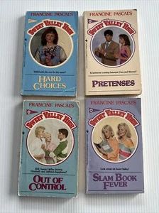 Sweet Valley High Francine Pascal Paperback Book Lot Of 4 #35, #43, #44, #48 - Bild 1 von 9