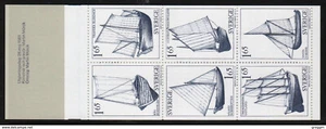 Sweden set of stamps in a booklet from 1981 to celebrate Sailing Boats. - Picture 1 of 1