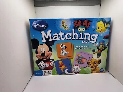 Disney Matching Game Classic Characters wonder forge Memory Game Age 3+ Complete - Image 1 of 4